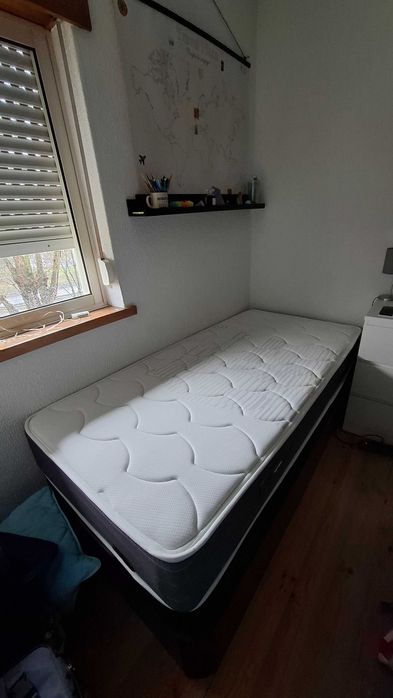 Sommier + colchão Pikolin
