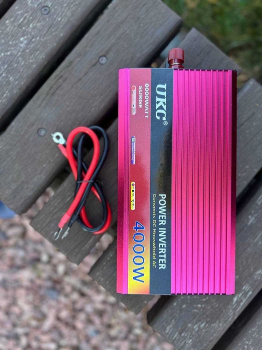 ‼️ Преобразователь тока 12v - 220v 4000 ватт. Инвертор. Плавный запуск