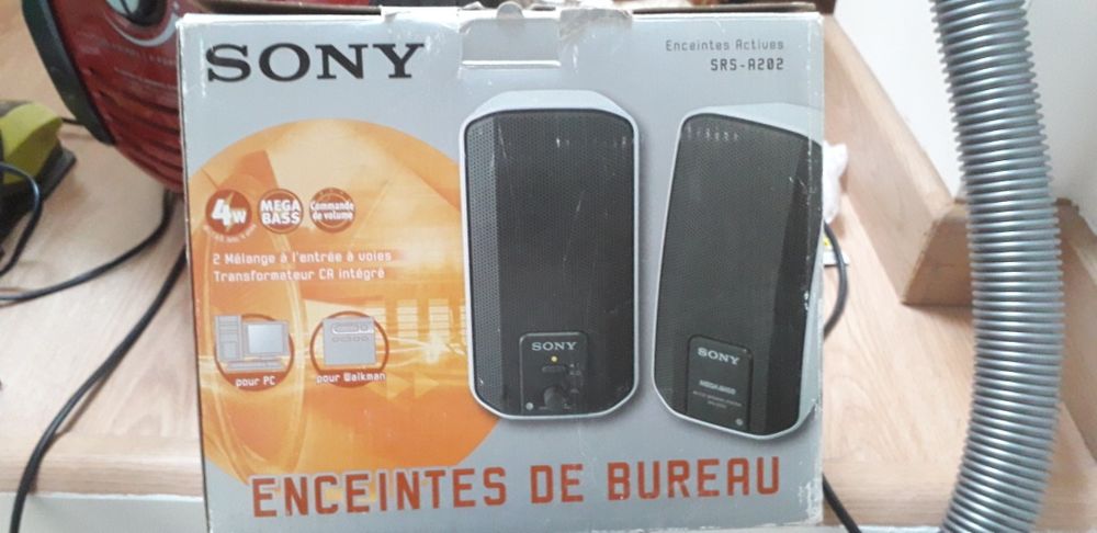 Colunas Sony 4w Mega Bass
