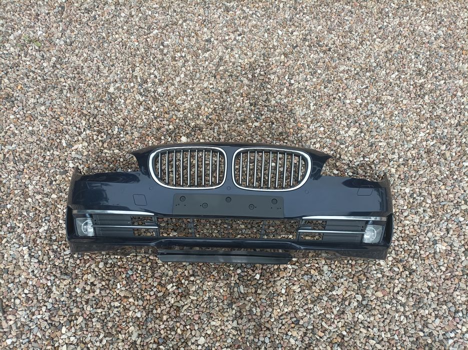 BMW F01 F02 przedni zderzak kompletny LIFT  IMPERIAL BLUE