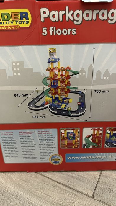 Парковка дитяча Wader parkgarage 5 floors.