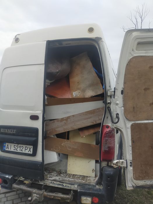 Вивіз сміття будівельного, побутового, хламу.