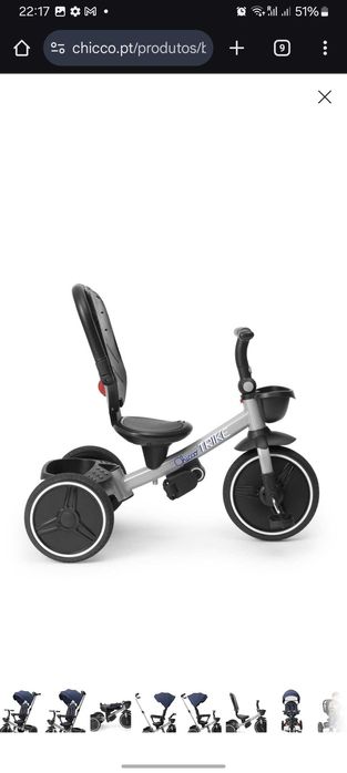 Carinho CHICCO evolutive trike