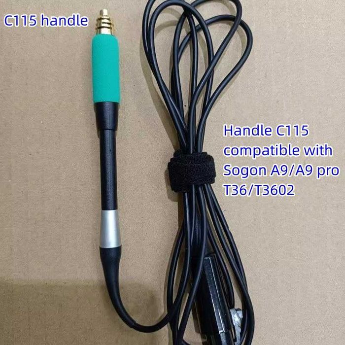 Stacja lutownicza Sugon A9 ESD | z uchwytem C245 (4 groty) i C115 (3 groty)
