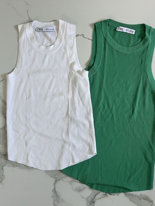 Майки в рубчик від Zara