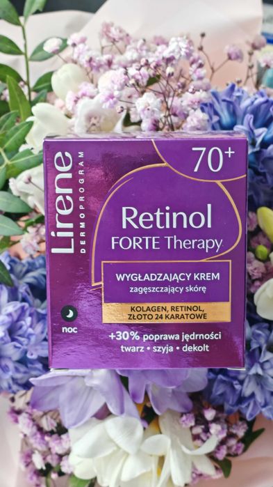 Lirene Retinol FORTE Therapy 70+ krem na noc.