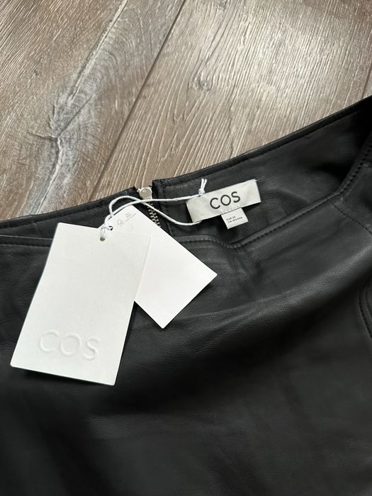 Спідниця COS, натуральна шкіра