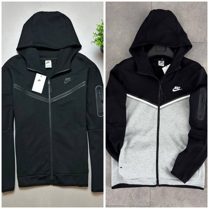 Кофта Nike Tech Fleece | течик | зіп худі найк теч фліс | nike кофта