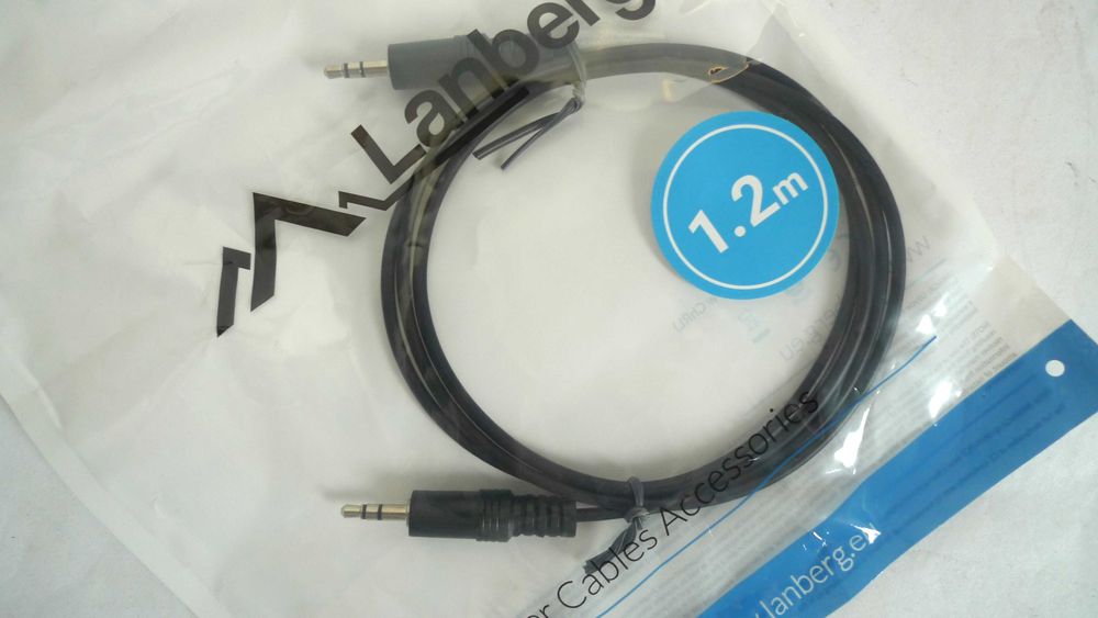 Rozdzielacz splitter audio 6x Jack stereo 3,5mm + kabel 2x Jack 1,2m