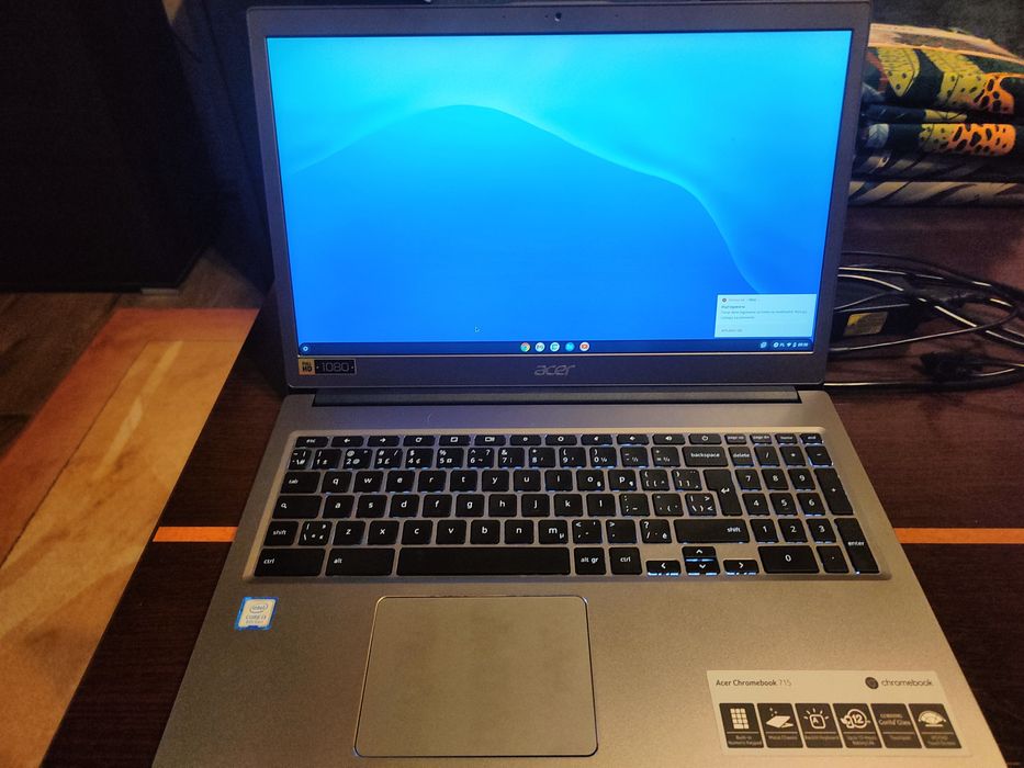 Laptop chromebook Acer 715 podśw klaw stan idealny