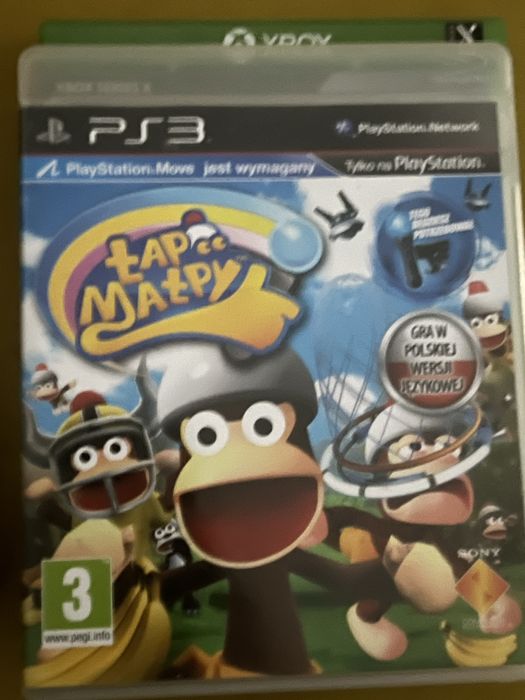 Łap Małpy PS3 | Po Polsku | Stan Dobry (Ape Escape)