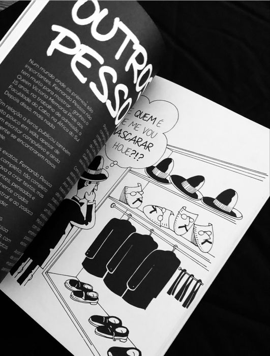 Um Outro Lado de Pessoa  emcartoons