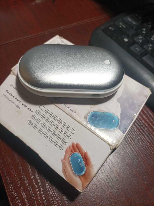 Грілка для рук, павербанк 2в1