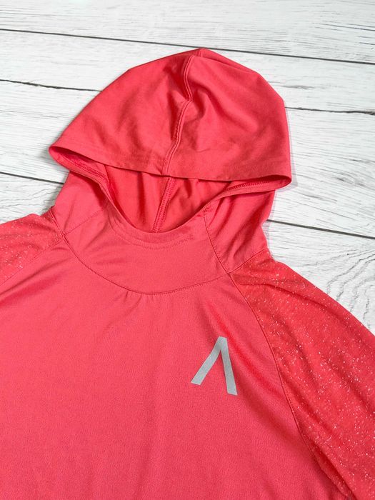 ADIDAS Damska cienka bluza do biegania z kapturem Climalite treningowa
