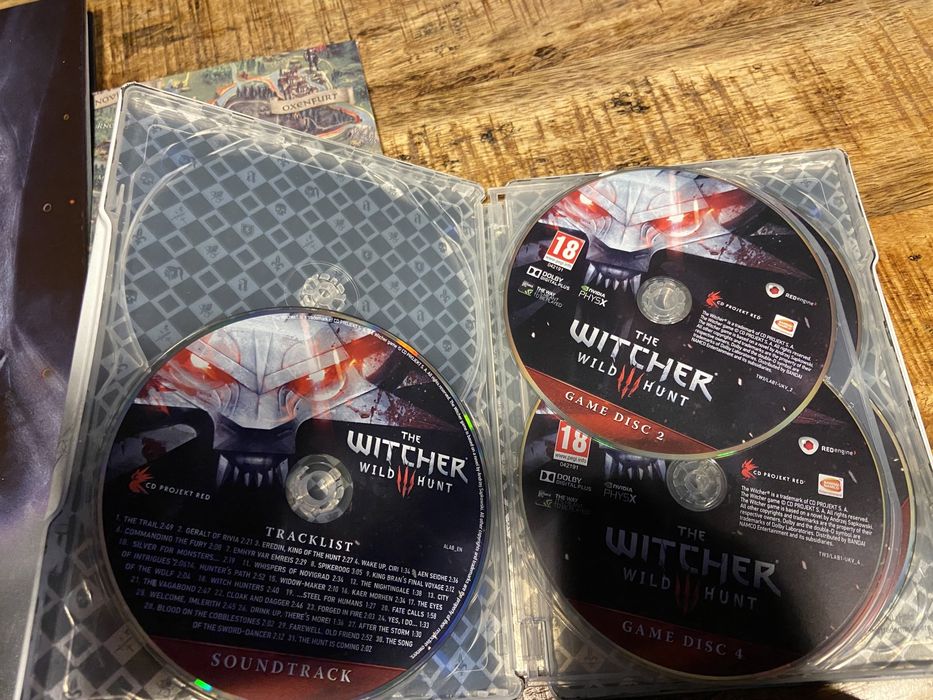 Wiedźmin the witcher III PC edycja kolekcjonerska