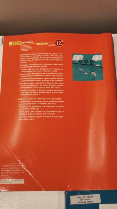 Livro escolar português 12° ano