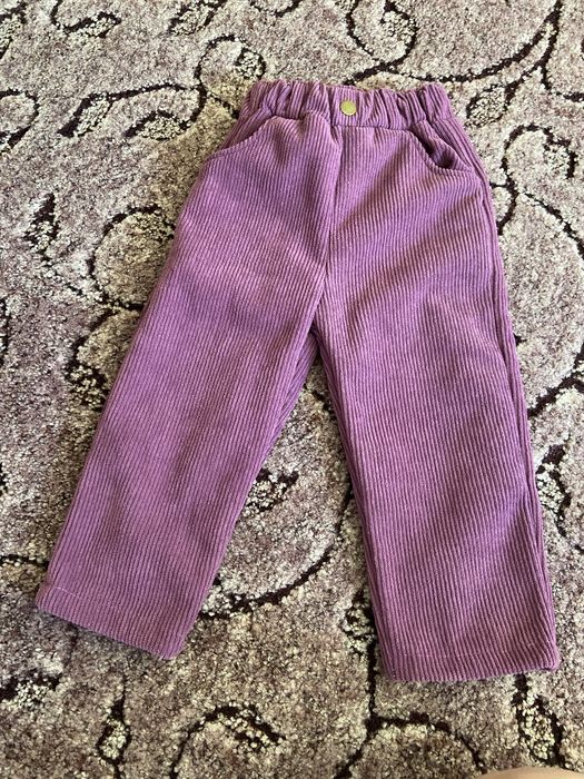 Штани вельвет утеплені флісом