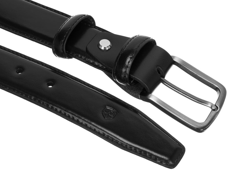 pasek męski skórzany ptn pm-14-125-spl-6912 black