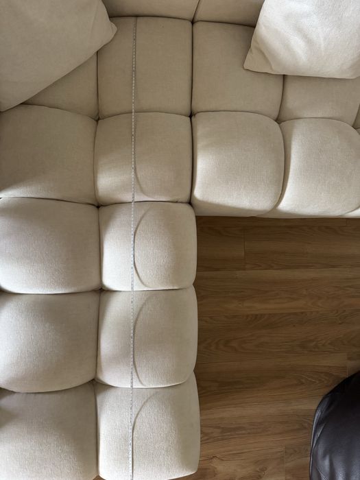 Sofá novo em tecido