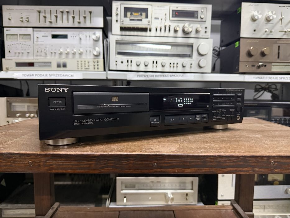 ‼️ Sony CDP-497 – Odtwarzacz CD Hi-Fi z Przetwornikiem Pulse DAC i Programowaniem Odtwarzania Utworów | Audio Room