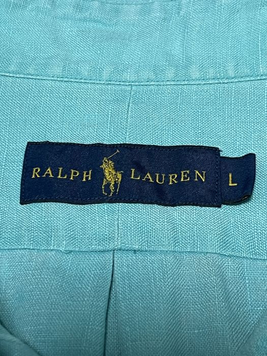 Лляна сорочка Polo Ralph Lauren (оригінал)