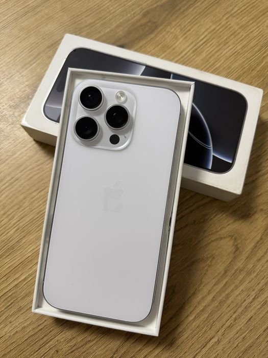 iPhone 16 Pro, White Titanium, 512 gb