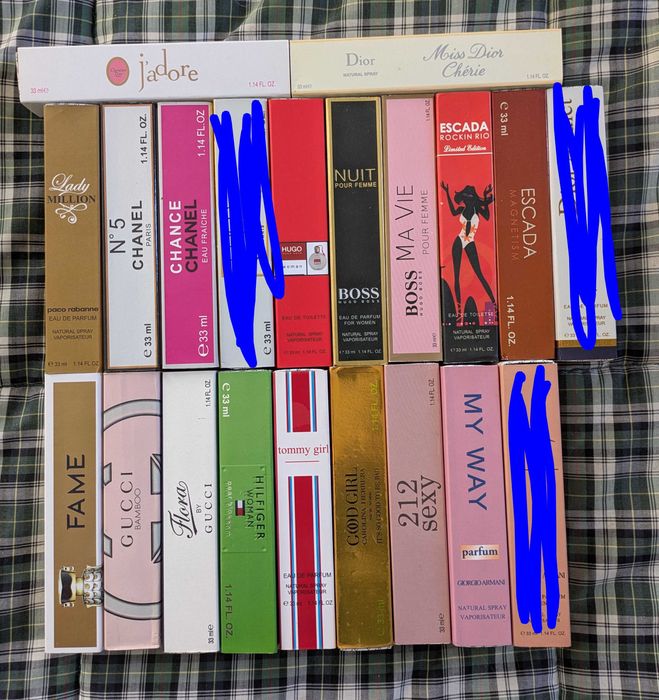 Perfumes originais de senhora de 33 ml