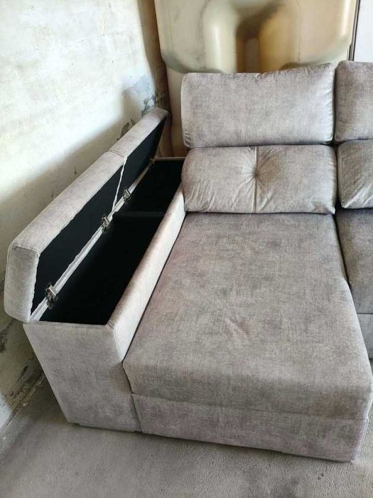 Sofá Chaise Longue 3 lugares