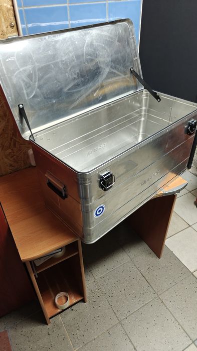 Skrzynia aluminiowa szczelna alpos alu