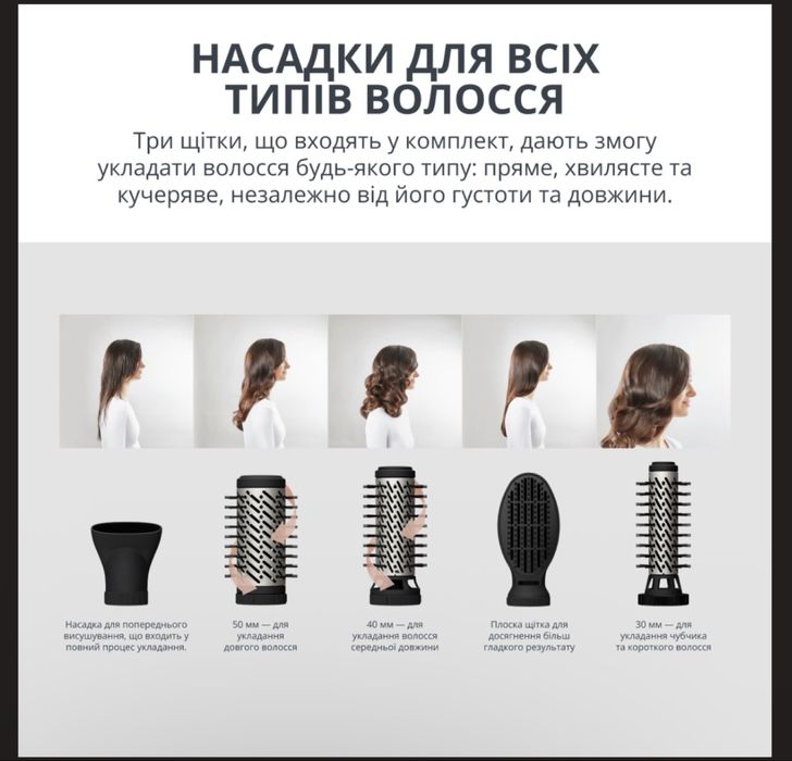 Фен щітка ROWENTA Renewal Brush Active