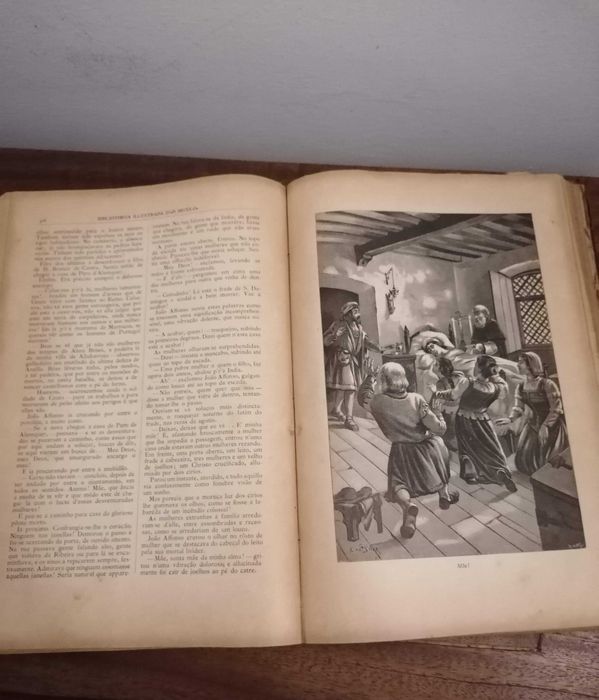 Livro " Guerreiro e Monge" de Campos Júnior datado 1901