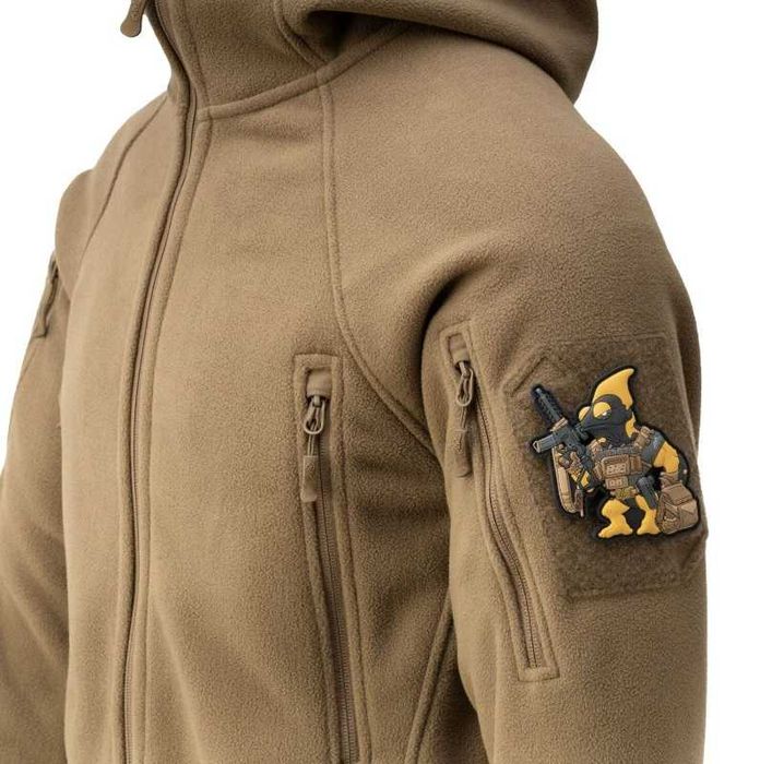 Флісова кофта Helikon Patriot Mk2 Hybrid Fleece - Coyote.