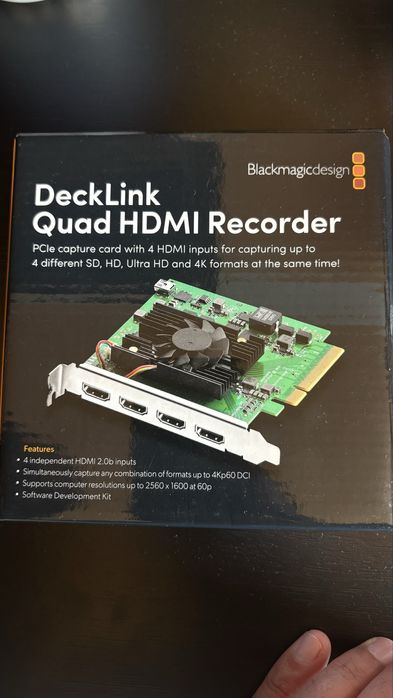 Blackmagic Declink Quad Hdmi Recorder