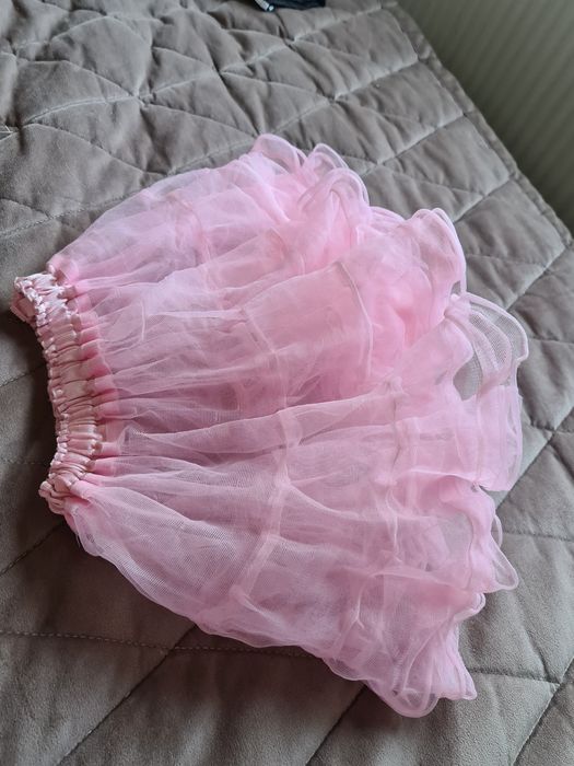 Spódniczka tiulowa mocno marszczona