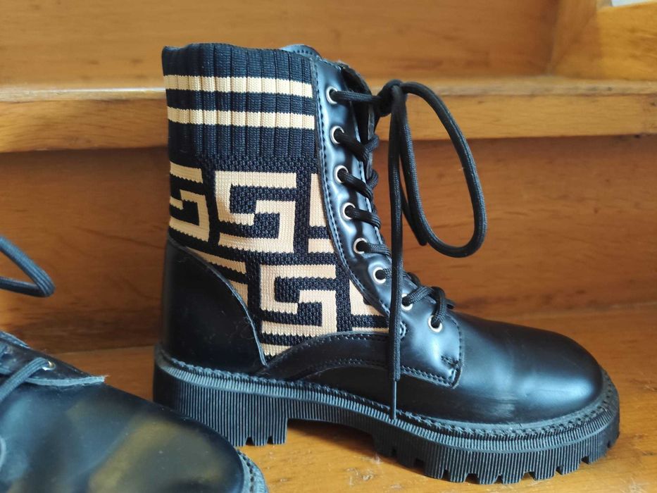 Bota estilo Militar Tamanho 37