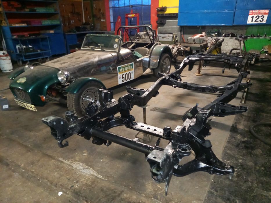 Konserwacja zabezpieczenie przed korozją podwozia ramy