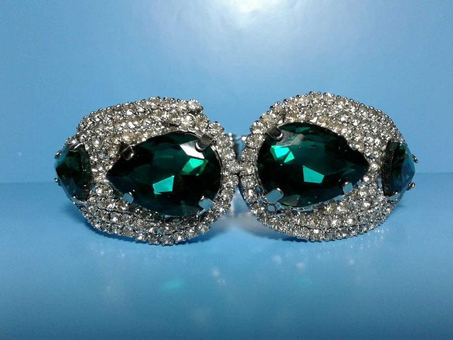 Браслет серебристый металл