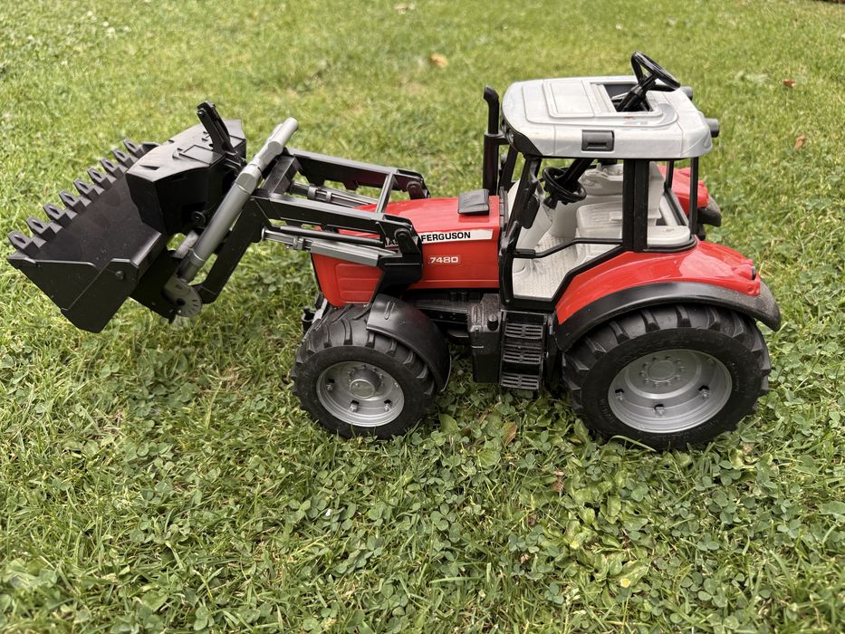 Maszyny Bruder zabawka dla dziecka traktor prasa