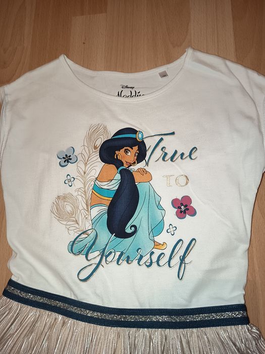 Vestido Aladdin, tamanho 9 anos