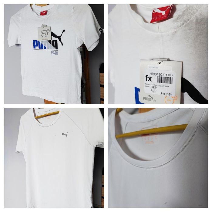 Pakiet 9 koszulek sportowych, Nike, Adidas, Puma plus 2 czapki gratis