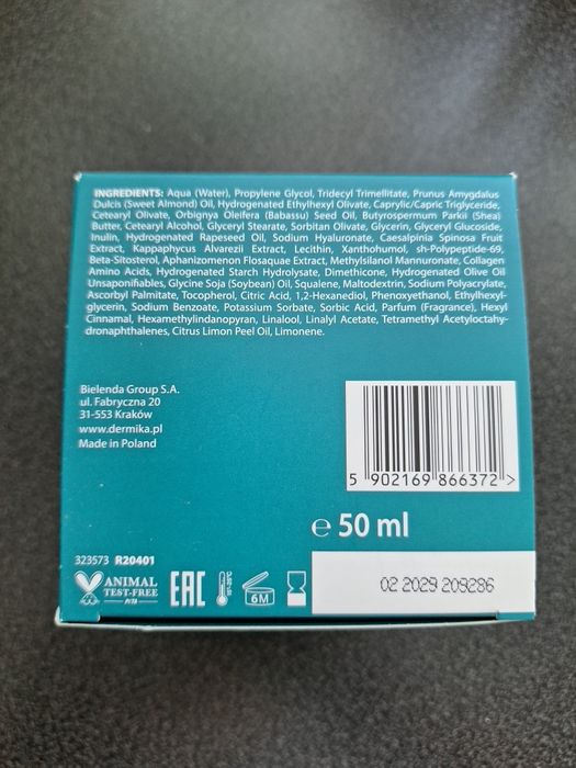 Dermika multi peptydowy krem 60+