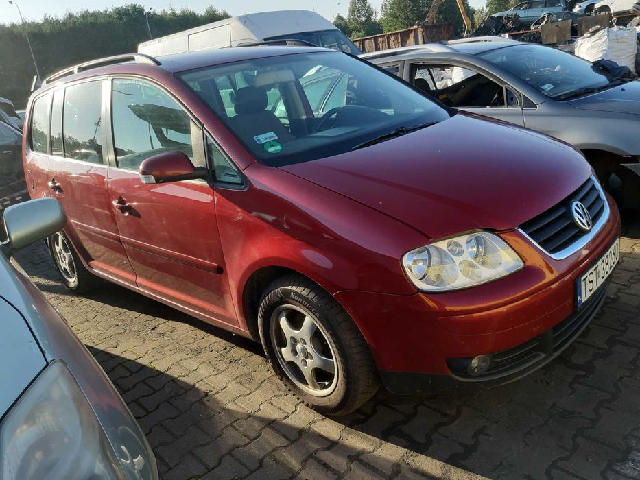 VW TOURAN I LA3W klapa maska błotnik lampa drzwi zderzak części