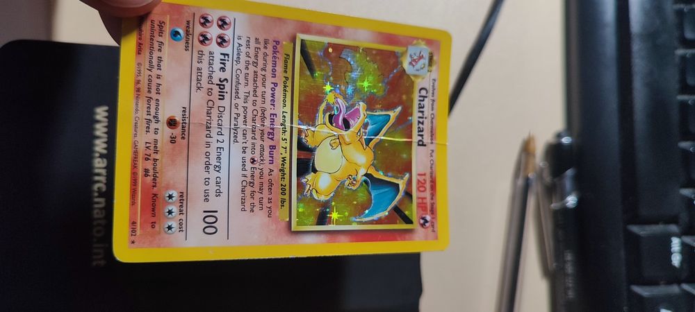Pokémon charizard base set