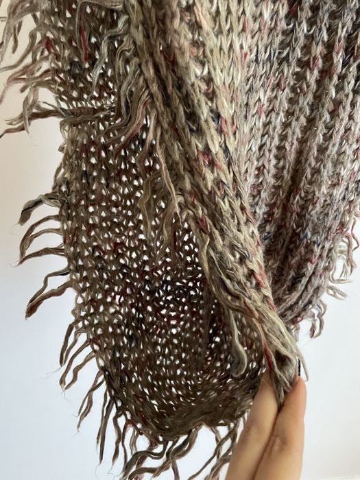 Gola castanha/beje quente