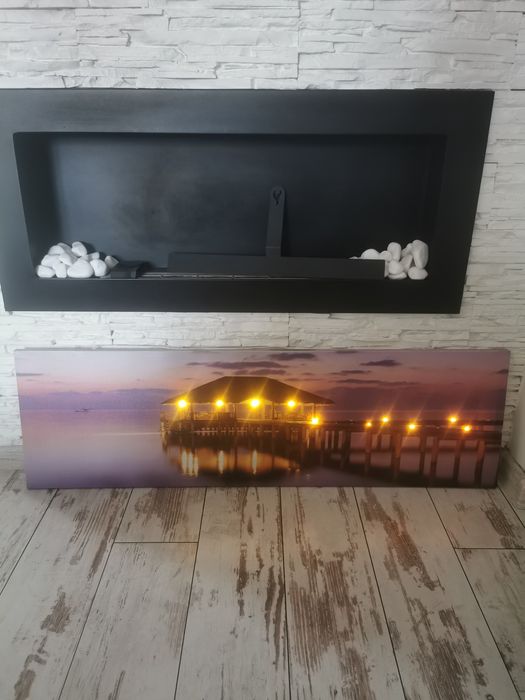 Obraz na ścianę 10x Led szer 100 wys 30