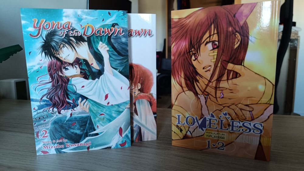 Mangas variados em lote ou individualmente