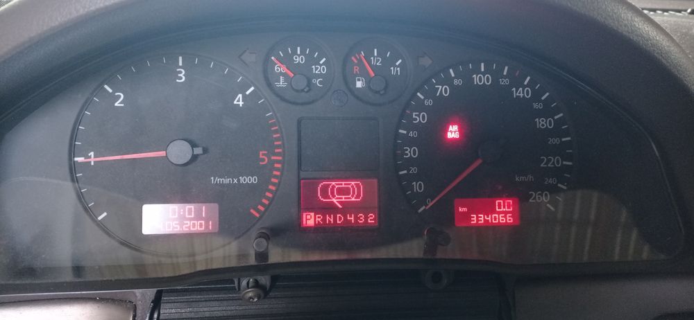 Audi a4 b5 1.9 TDI licznik