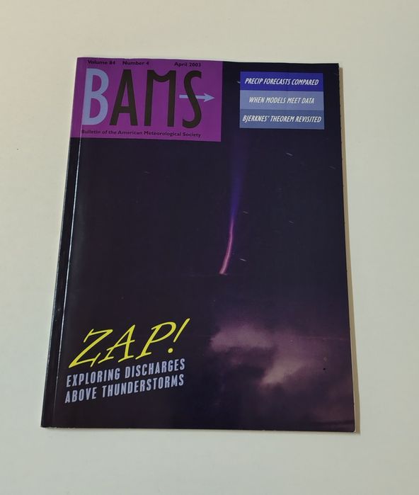 BAMS - Bulletin of The American meteorological society

Volume 84 Numb