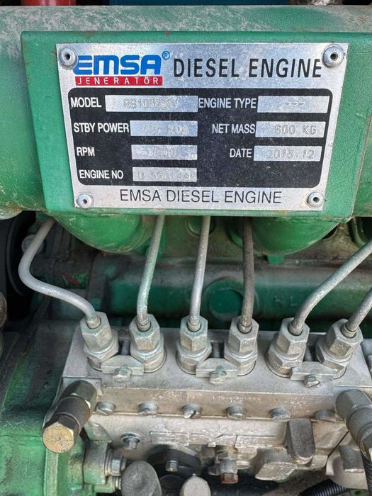 Agregaty prądotwórcze - 2 szt - 136kVA i 100 kVA