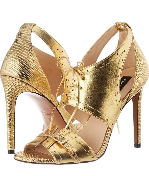 Damskie sandały na obcasie Pinko Francine